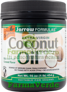 COCONUT OIL EXTRA VIRGIN Nuca de Cocos 473 gr Secom