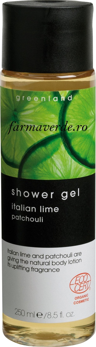 Gel de dus Italian Lime Patchouli 250 ml GREENLAND