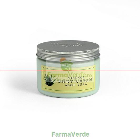 Crema de corp cu Aloe Vera 450 ml Village Cosmetics