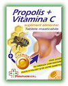 Propolis cu Vitamina C 30 comprimate masticabile pentru copii si adulti Parapharm