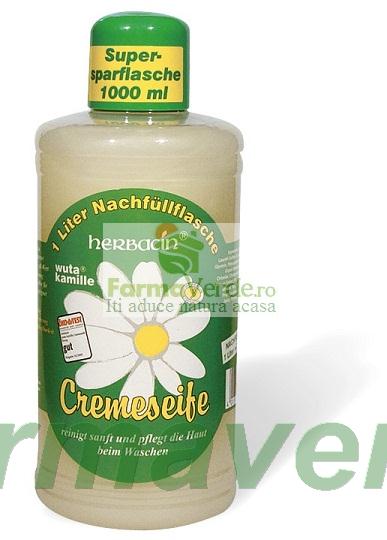 Rezerva sapun crema lichid cu musetel 1000 ml Herbacin