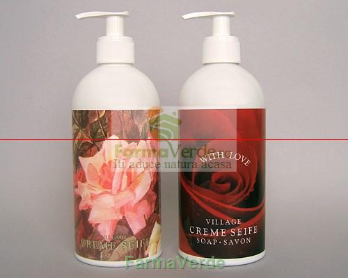 Sapun lichid Red Rose 500 ml Village Cosmetics