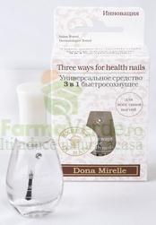 Dona Mirelle Three ways for health nails Tratament unghii 3 in1
