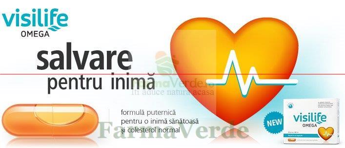 Visilife Omega 3 Salvare pentru Inima 30 capsule Vitaslim