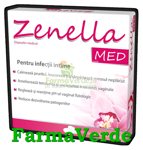Zenella MED impotriva infectiilor intime 14 comprimate Zdrovit