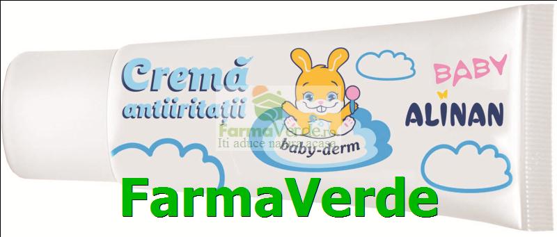 Alinan Baby Derm Crema Antiiritatii 35gr Fitterman Pharma