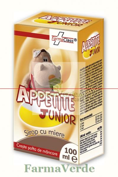 Appetite Junior 100 ml Sirop FarmaClass
