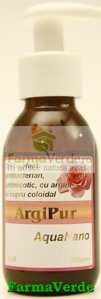 Gel Antibacterian Argipur 50 ml Aghoras Invent