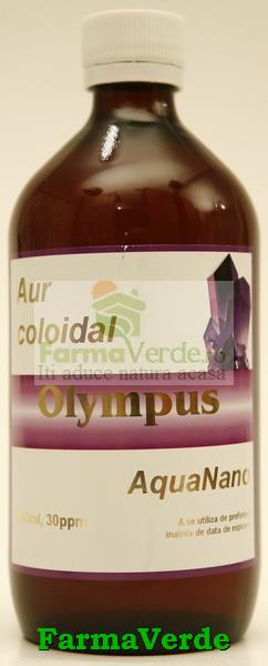 Aur Coloidal AquaNano Olympus 480 ml Aghoras Invent