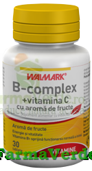 B Complex + Vitamina C 30 tb Walmark