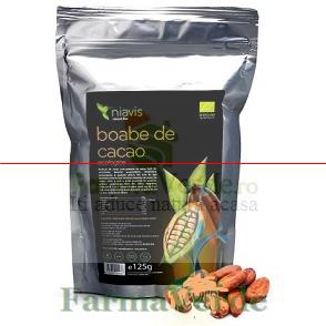 Boabe De Cacao Intregi Organice/BIO Criollo 125 gr Niavis
