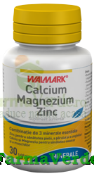 Calciu Magneziu Zinc 30 tb+6 GRATIS Walmark