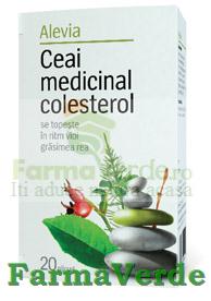 Ceai Medicinal Colesterol 20 doze Alevia
