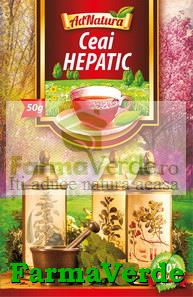 Ceai Hepatic 50 gr Adserv Adnatura