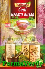 Ceai Hepato-Biliar 50 gr Adserv Adnatura