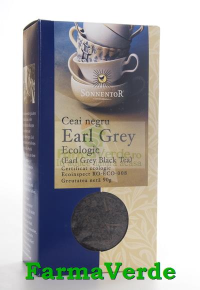 Ceai Negru Earl Grey BIO 90 gr Sonnentor