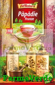 Ceai Papadie Frunze 50Gr Adserv Adnatura
