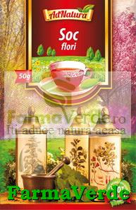Ceai Soc Flori 50Gr Adserv Adnatura