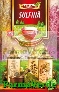 Ceai Sulfina 50 gr Adnatura Adserv