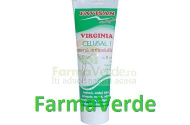 Celusal 1 crema anticelulitica cu 9 plante Favisan