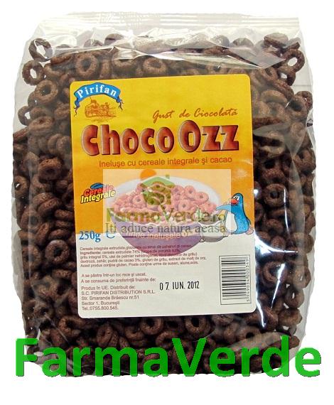 Cereale Inele cu Ciocolata Choco Ozz 250 gr PIRIFAN