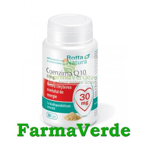 Coenzima Q 10 30 mg 30 capsule Rotta Natura