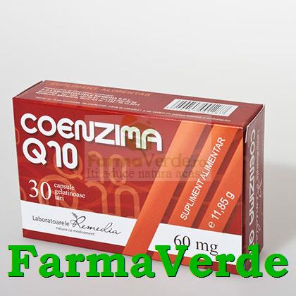 Coenzima Q10 60 mg 30 capsule Remedia