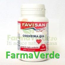 Coenzima Q10 10mg 40 cps Favisan