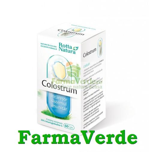 Colostrum este primul lapte 60 capsule Rotta Natura