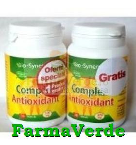 OFERTA!Complex AntiOxidant 380 mg 30Cps 1+1GRATIS! Bio-Synergie