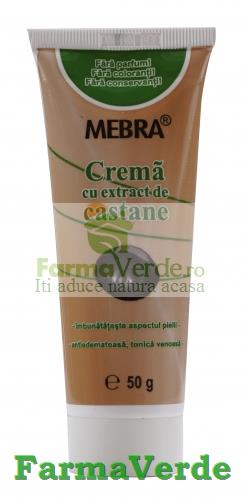 MEBRA Crema cu extract de CASTANE 50 gr