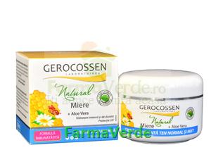Gerocossen Natural Crema Hidratanta cu Miere Ten Uscat 100 ml
