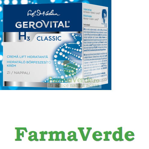 Crema lift hidratanta de zi 50 ml Farmec Gerovital H3