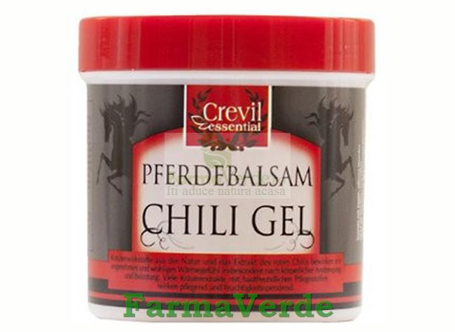 Crevil Essential Gel puterea calului cu Chili 250 ml