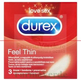 Durex Prezervative Feel Thin 3 bucati