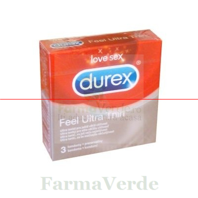 Durex Prezervative Ultra Thin 3 bucati