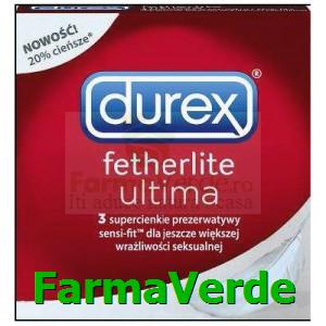 Durex Fetherlite Ultimate Prezervative 3 buc