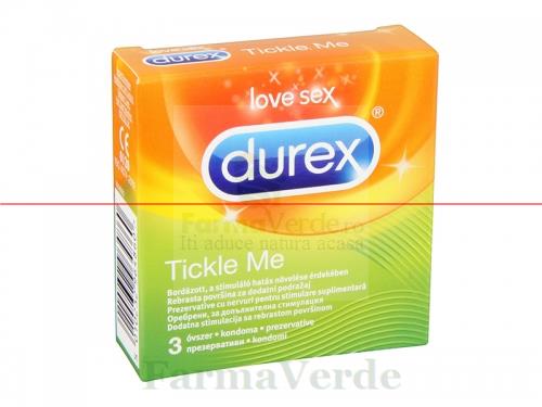 Durex Prezervative Tickle Me 3 bucati