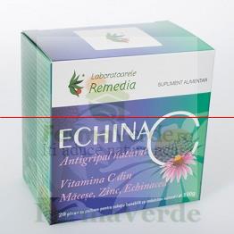 Echina C 1000 mg Echinacea C Antigripal 20 plicuri Remedia