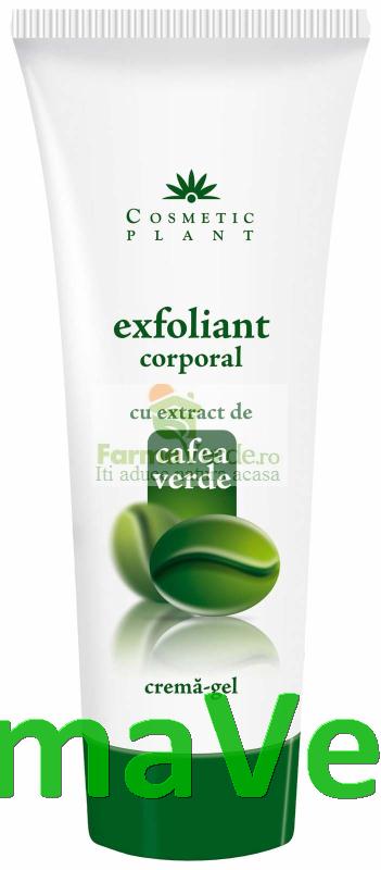 Exfoliant Corporal cu Extract de Cafea Verde Cosmetic Plant