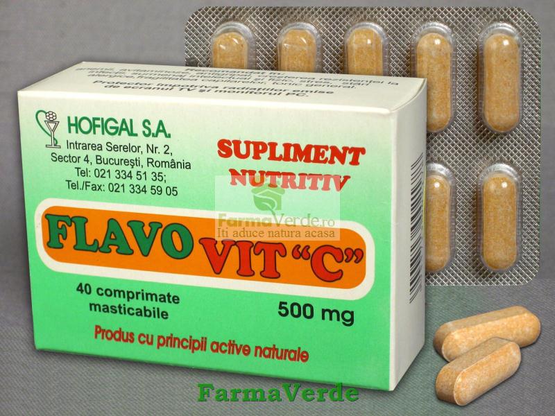 Flavovit C Adulti 500 mg 40 Cps Hofigal