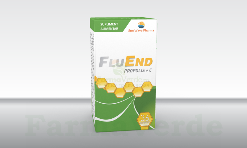 Fluend propolis +C 36 capsule Sun Wave Pharma