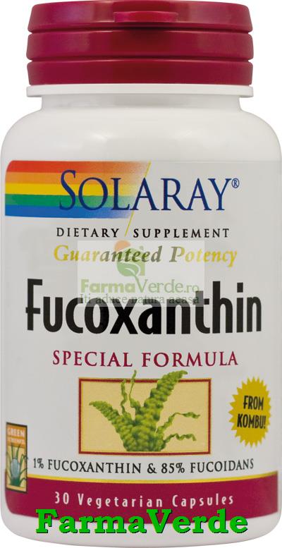 Fucoxanthin 30 capsule Slabire Secom Solaray