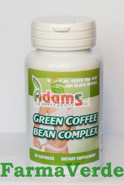 Green Coffee Bean Complex Cafea Verde si Slabesti 30cps Adams