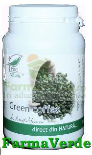 Green Coffee Cafea Verde si Slabesti 150Capsule Medica Pronatura
