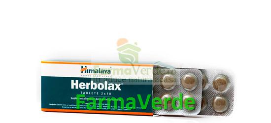 Herbolax Constipatie 20 Comprimate Prisum Himalaya