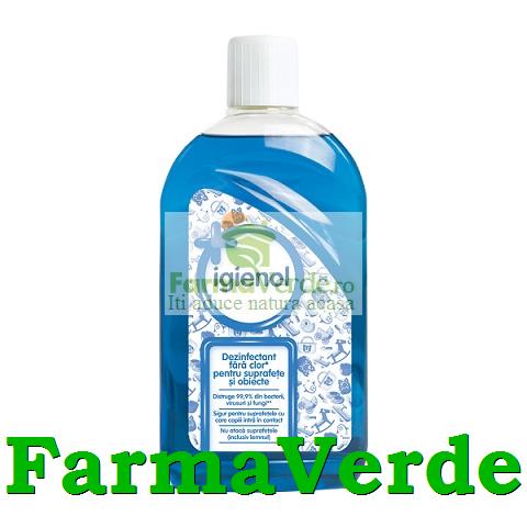 Igienol dezinfectant universal fara clor Albastru 1L Igienol