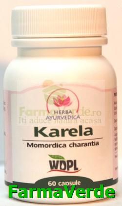 Karela Insulina Vegetala 500mg 60 capsule Herba Ayurvedica