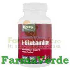 L-Glutamine 1000mg 100 tablete Jarrow Secom