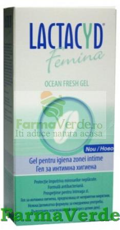 Lactacyd Femina Gel Ocean Fresh 200 ml Interstar